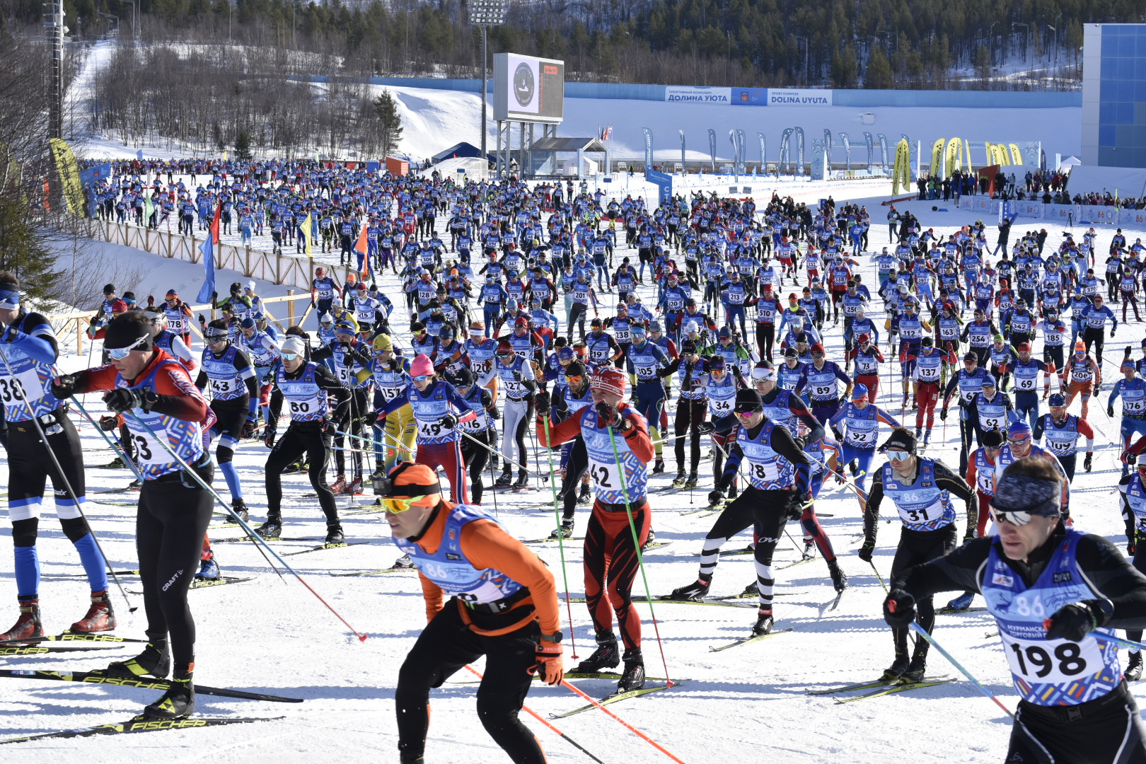 Лыжные гонки 7 апреля 2024