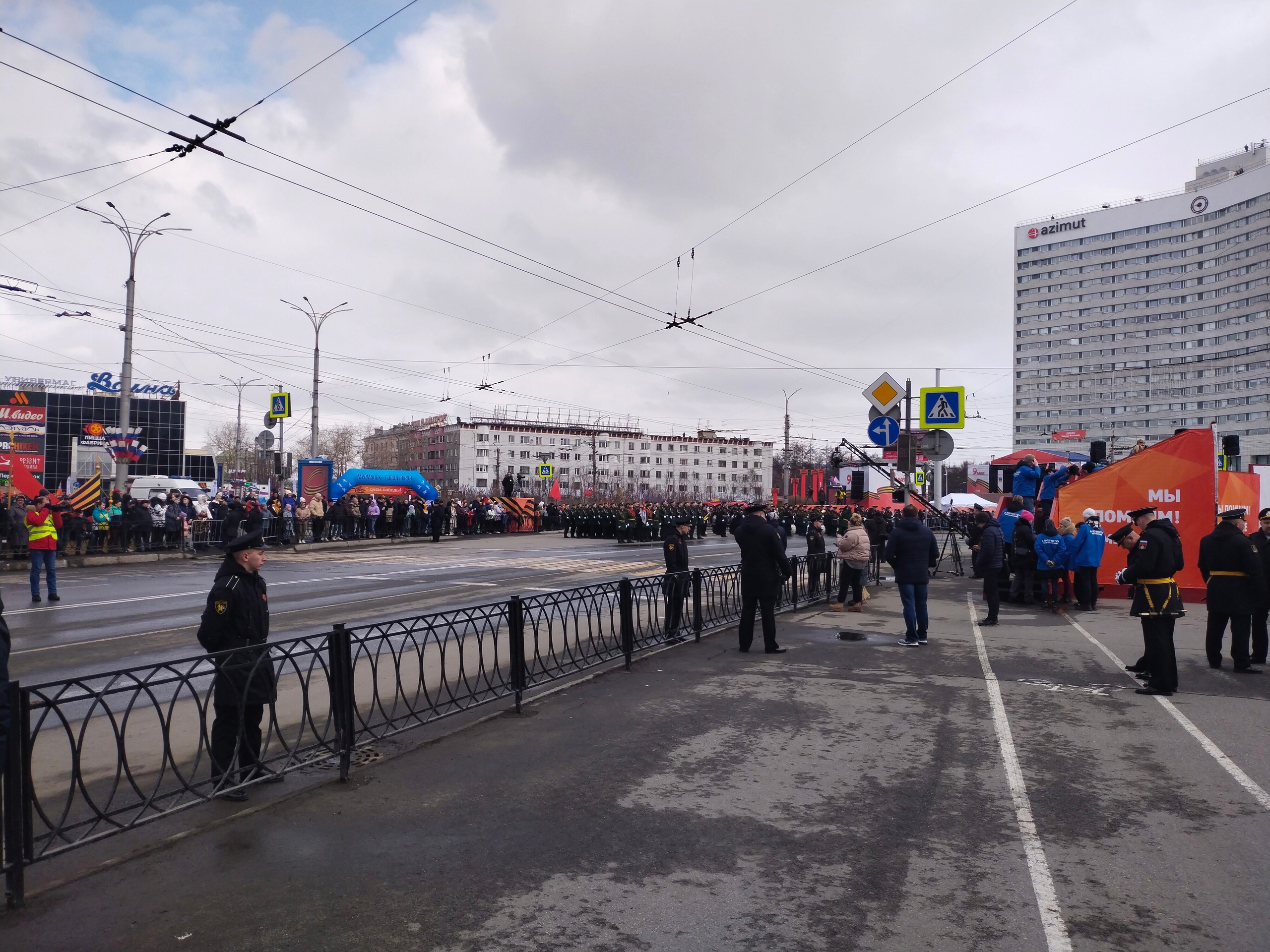 В Мурманске всё готово к Параду Победы | 09.05.2024 | Мурманск - БезФормата