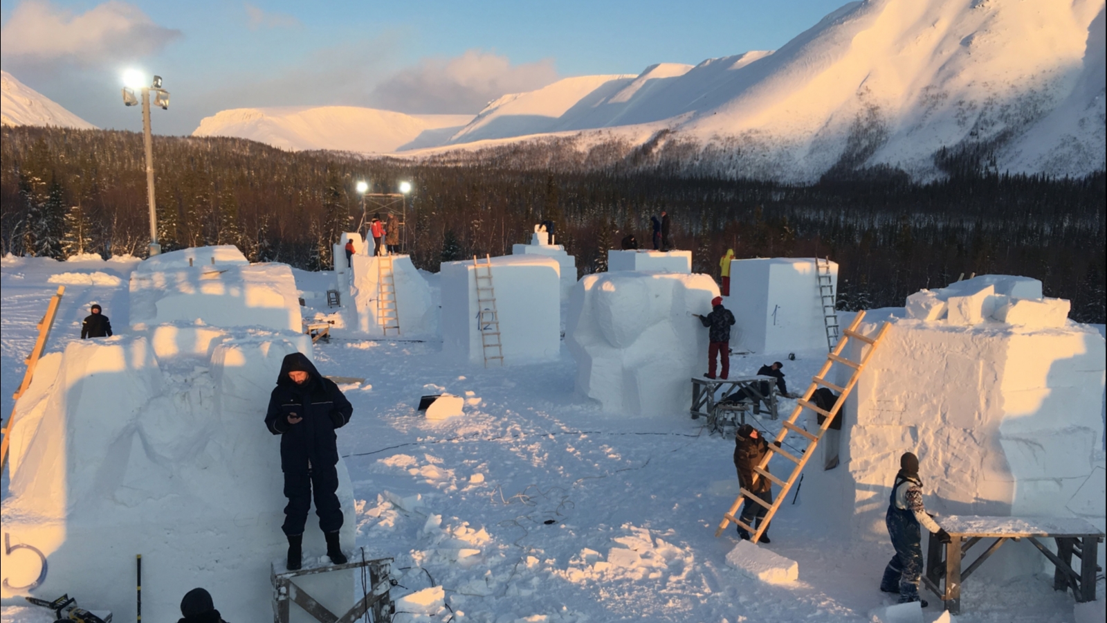 В Кировске пройдёт фестиваль снежно-ледовой скульптуры