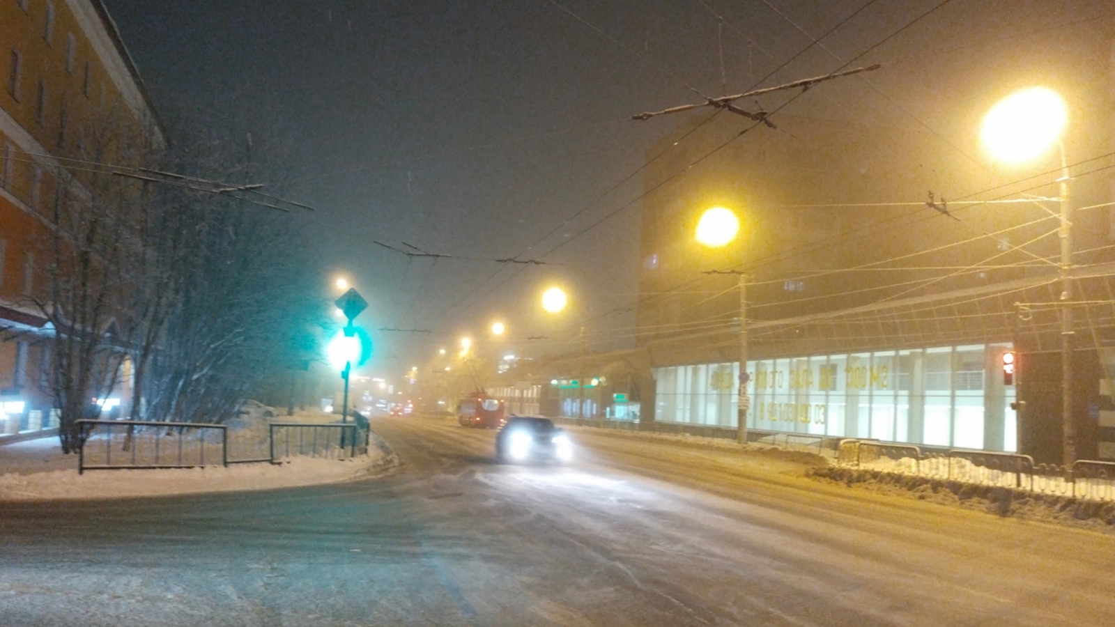 В Мурманской области мороз и туман