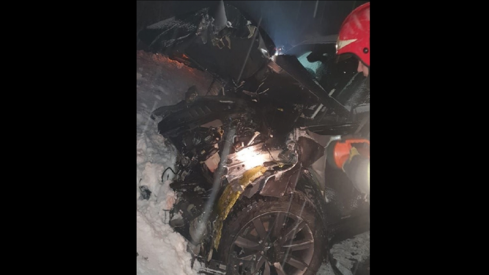 В Печенгском округе водитель погиб в аварии с трактором
