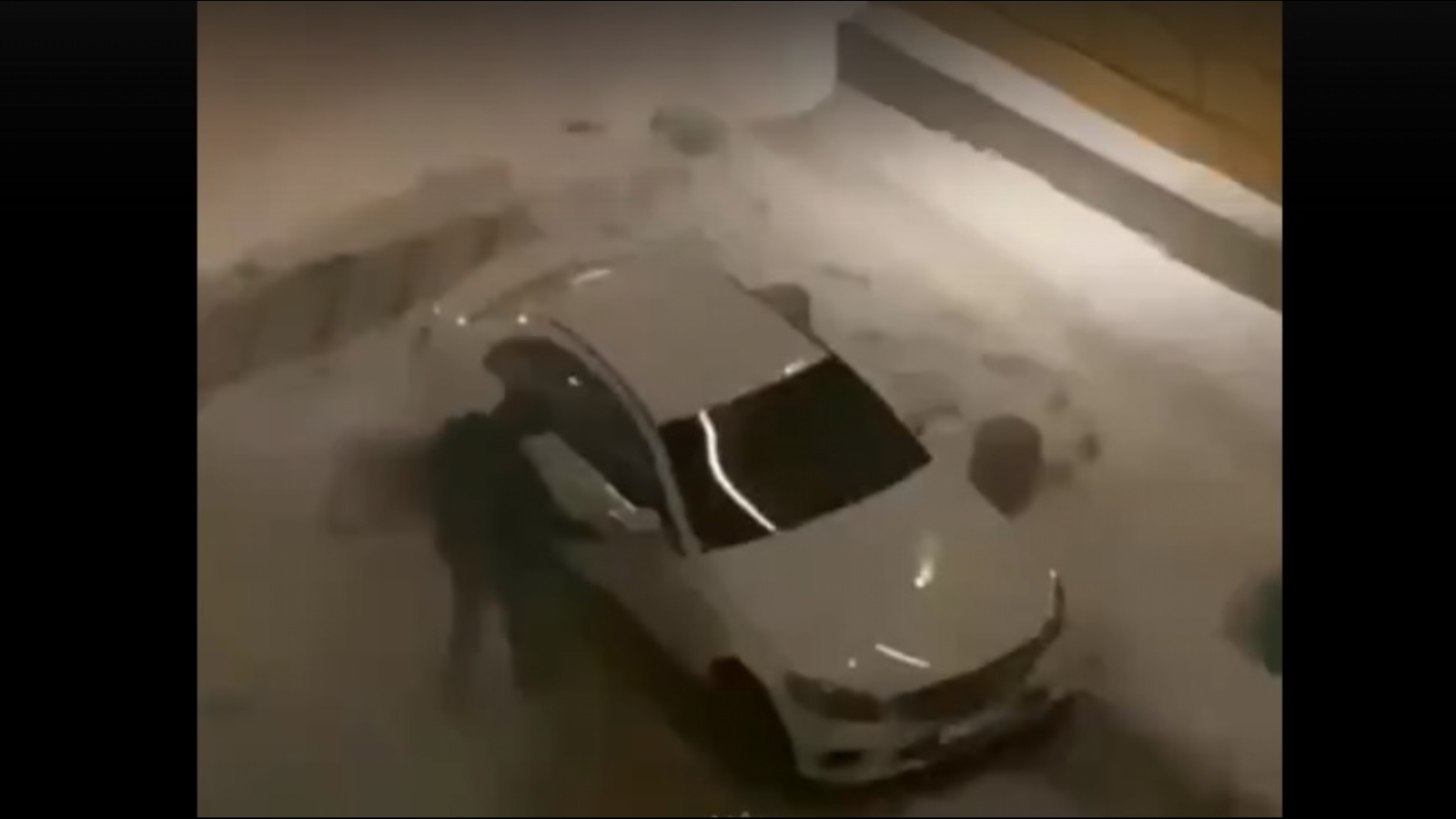 В Мурманске враг автомобильных зеркал попал на [видео]
