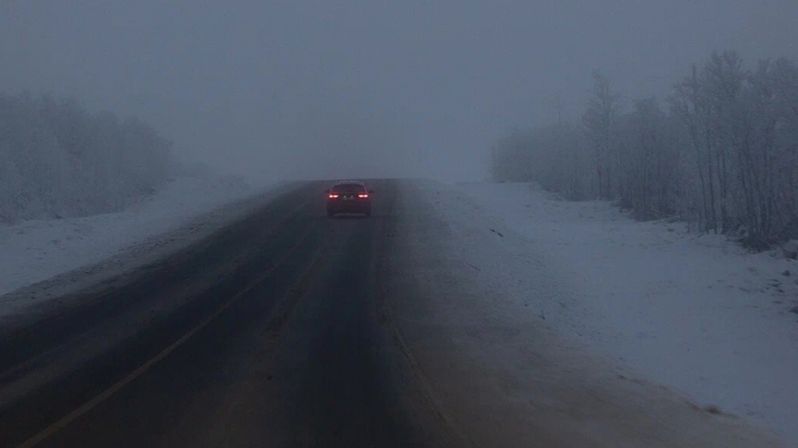Трассу Мишуково - Снежногорск закроют для проезда до конца февраля