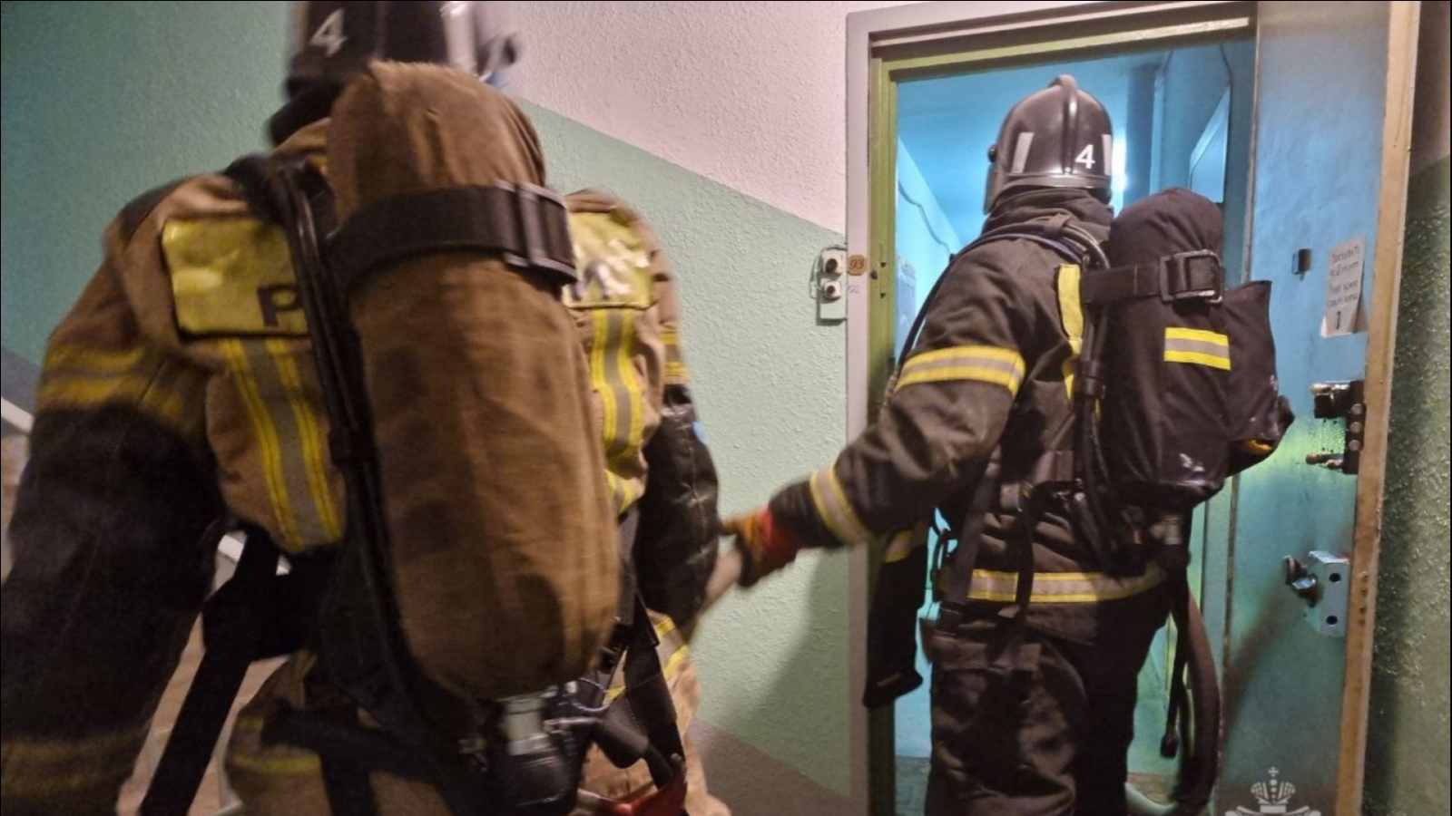 Пожарные в Мурманске спасли пострадавшего из огня