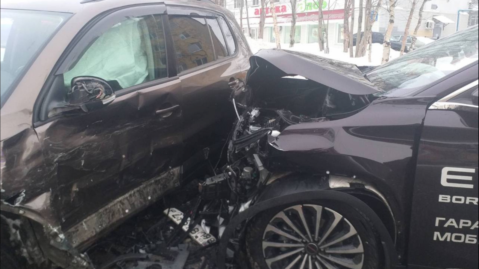 В мурманском ДТП пострадал пассажир
