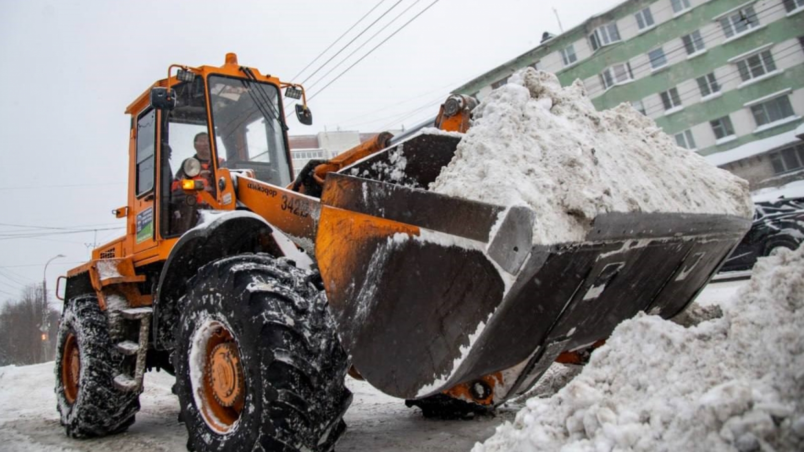 В феврале в Мурманске выпало 188% месячной нормы снега