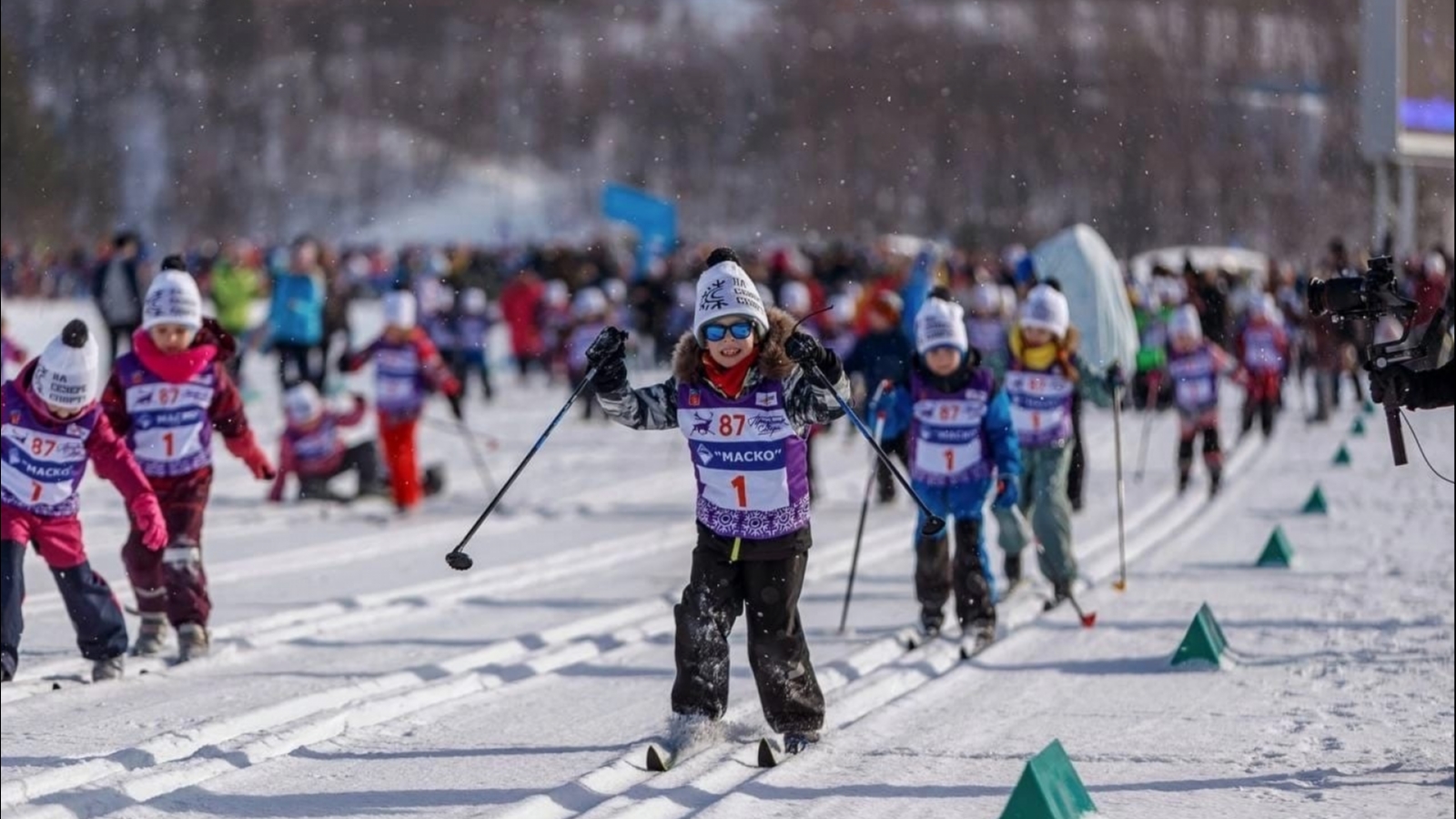 500 дошкольников встанут на лыжи в Мурманске