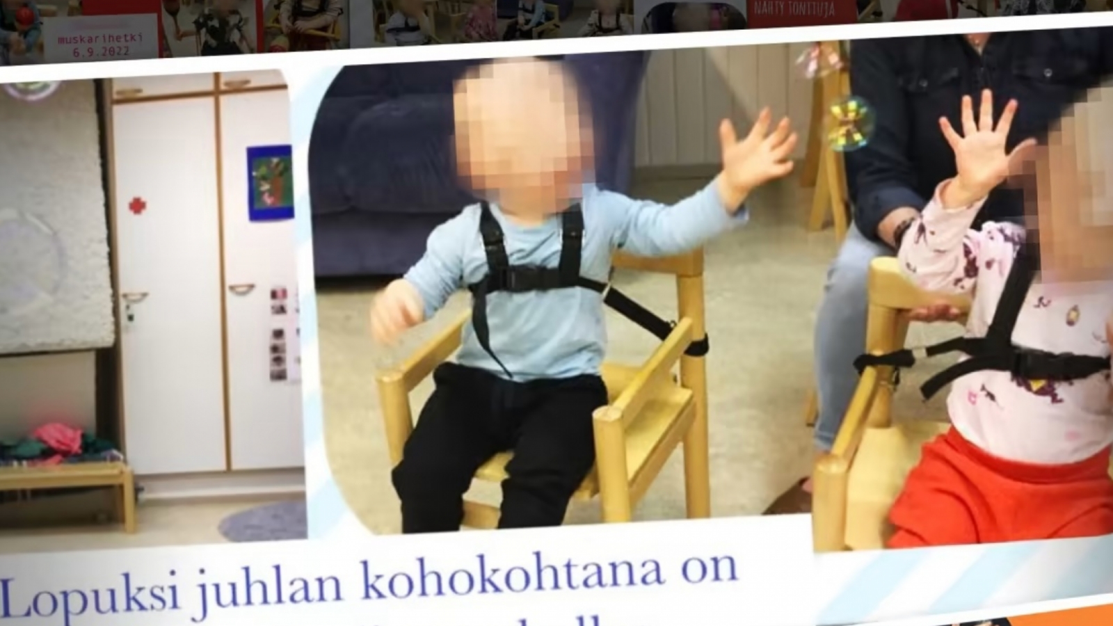Финляндия: Привязывать малышей ремнями к стульям – законно