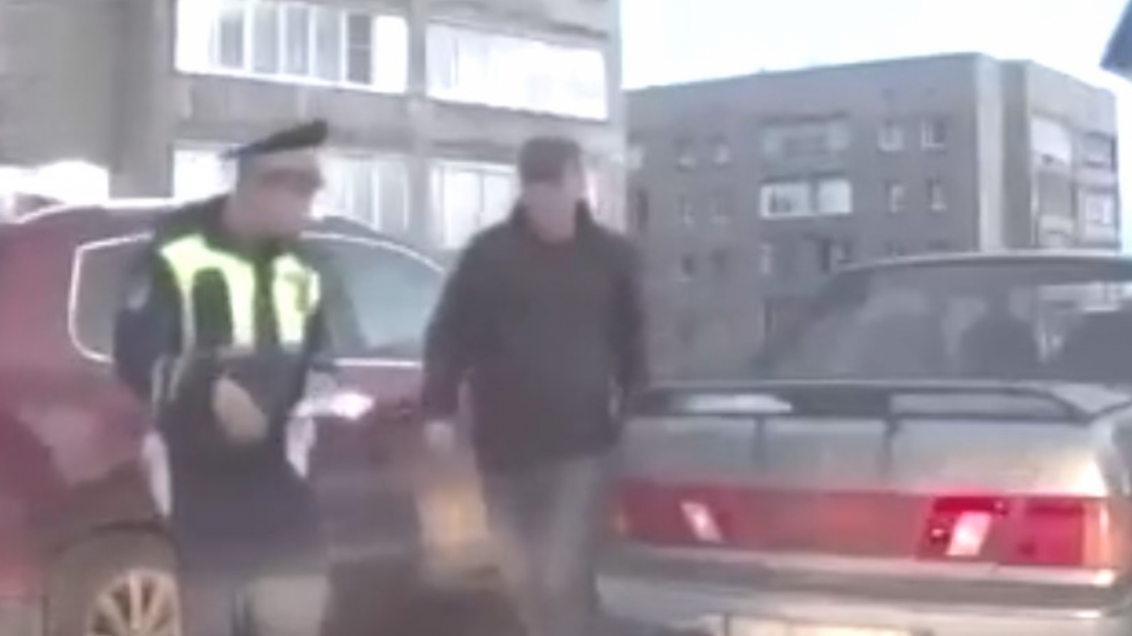 В Мурманске задержали пьяного водителя-рецидивиста [видео]