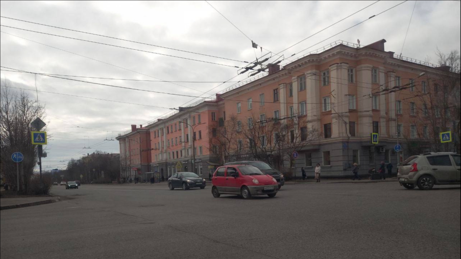 В центре Мурманска не работает светофор