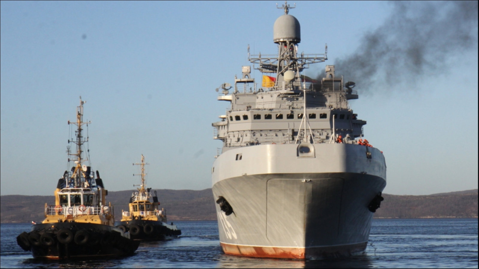 Корабли Северного флота вошли в Балтийское море