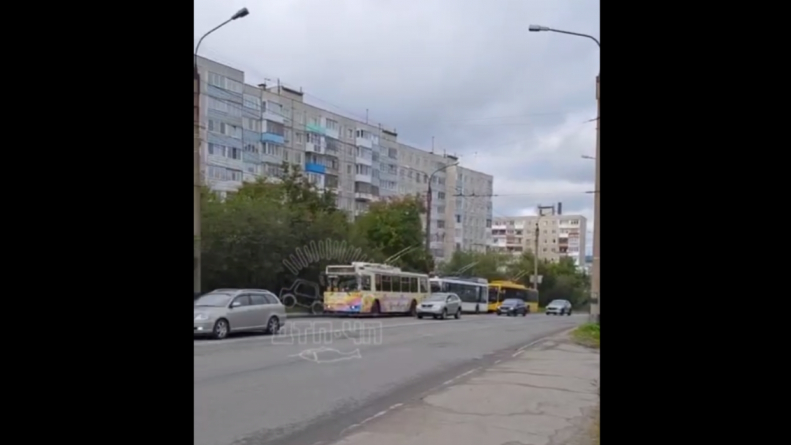 Из-за аварии в Мурманске встали троллейбусы