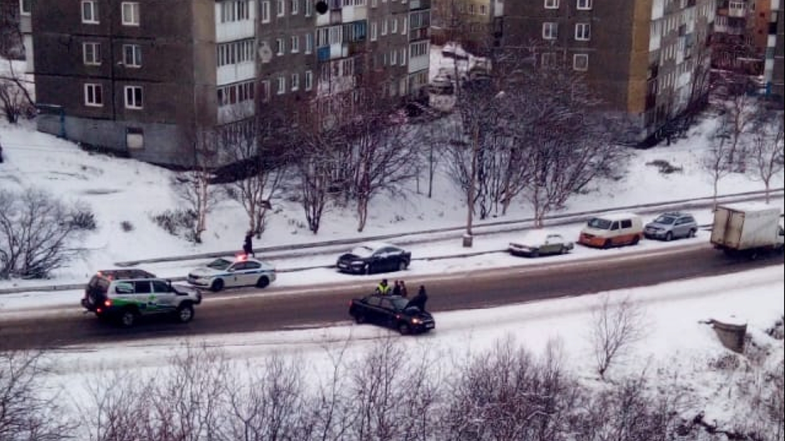 В Мурманске на Аскольдовцев произошла авария