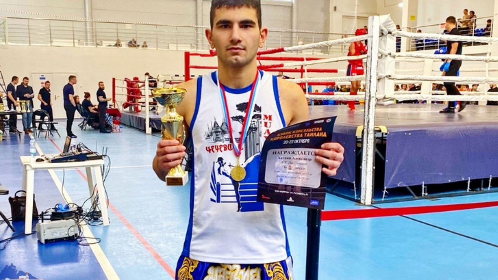 Мурманчанин одержал победу в турнире по тайскому боксу в Петербурге
