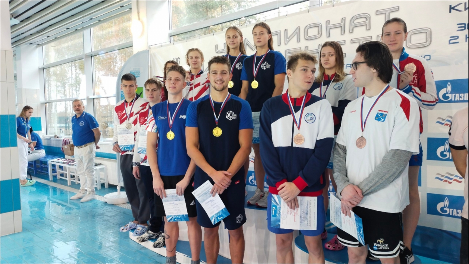 Пловцы из Заполярья собрали букет медалей на чемпионате Северо-Запада