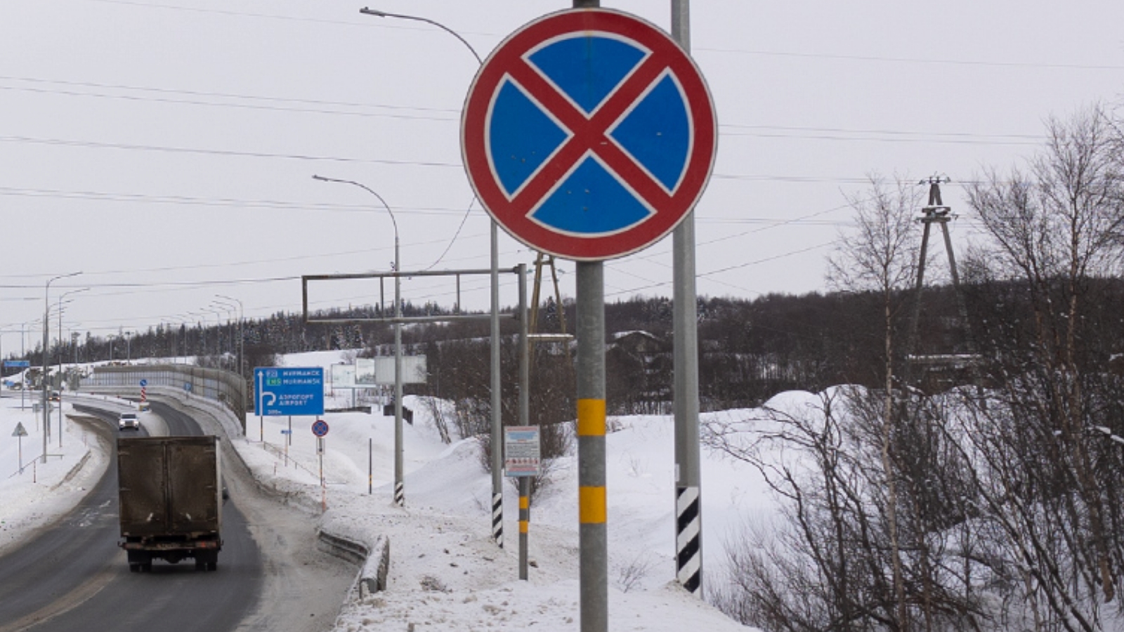 На развороте маршруток в Мурманске запретят машинам останавливаться