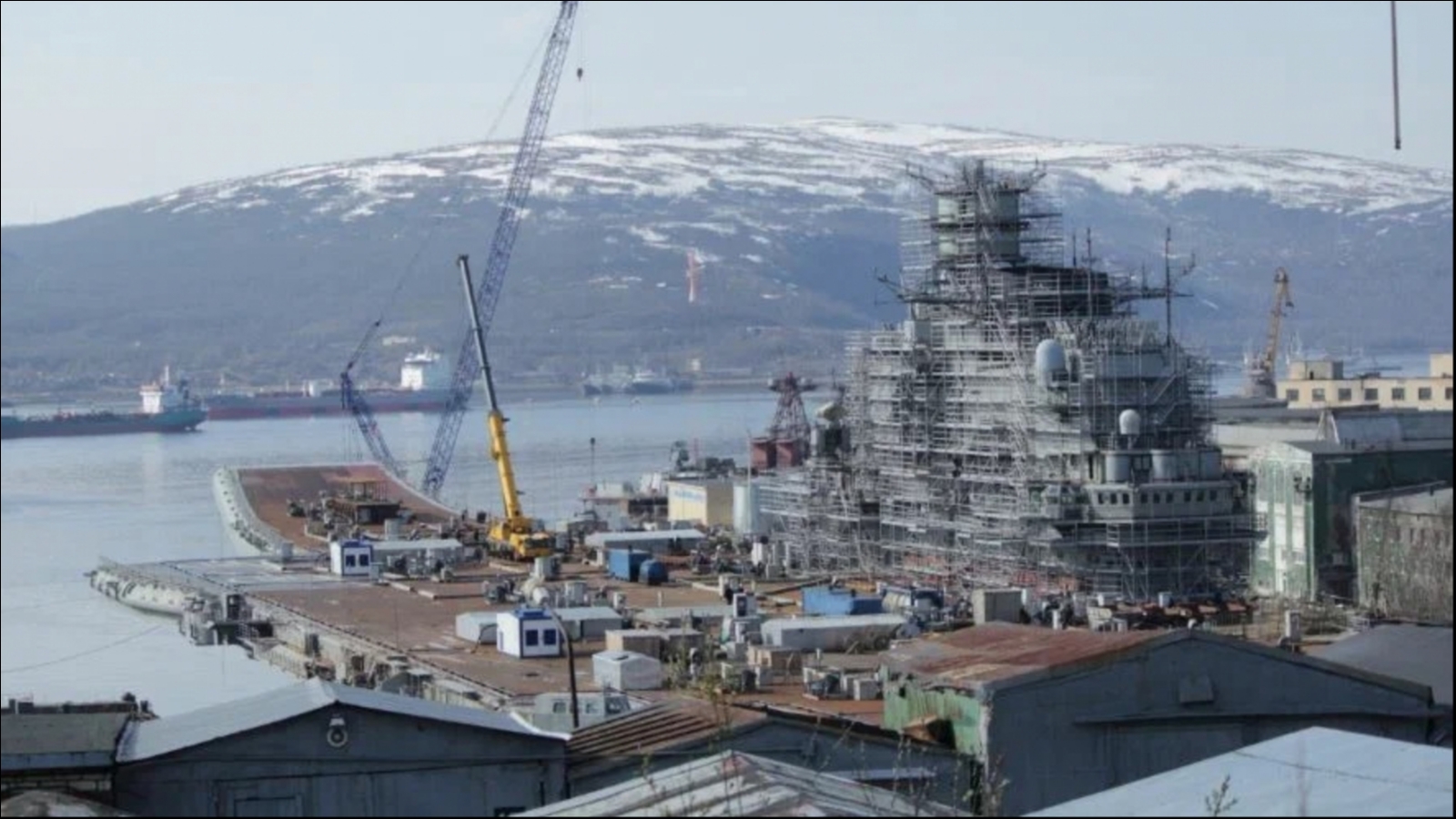 Реконструкция дока для «Кузнецова» в Мурманске стоит уже больше 40 миллиардов