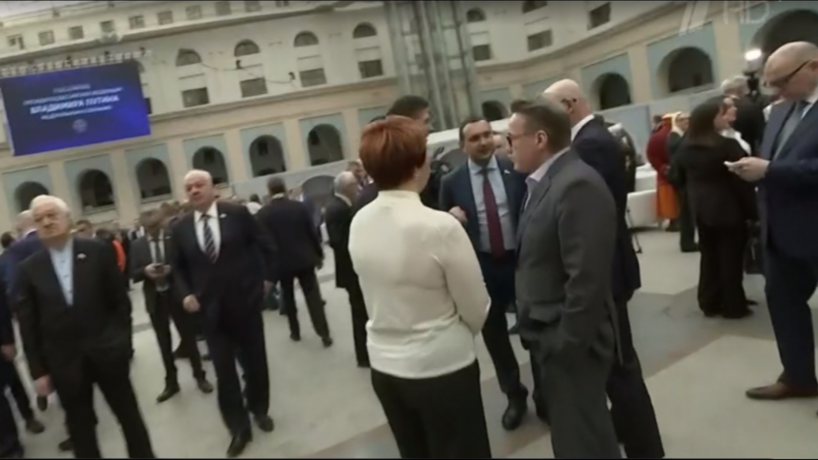 Чибис и Сердечкин в Москве на послании президента