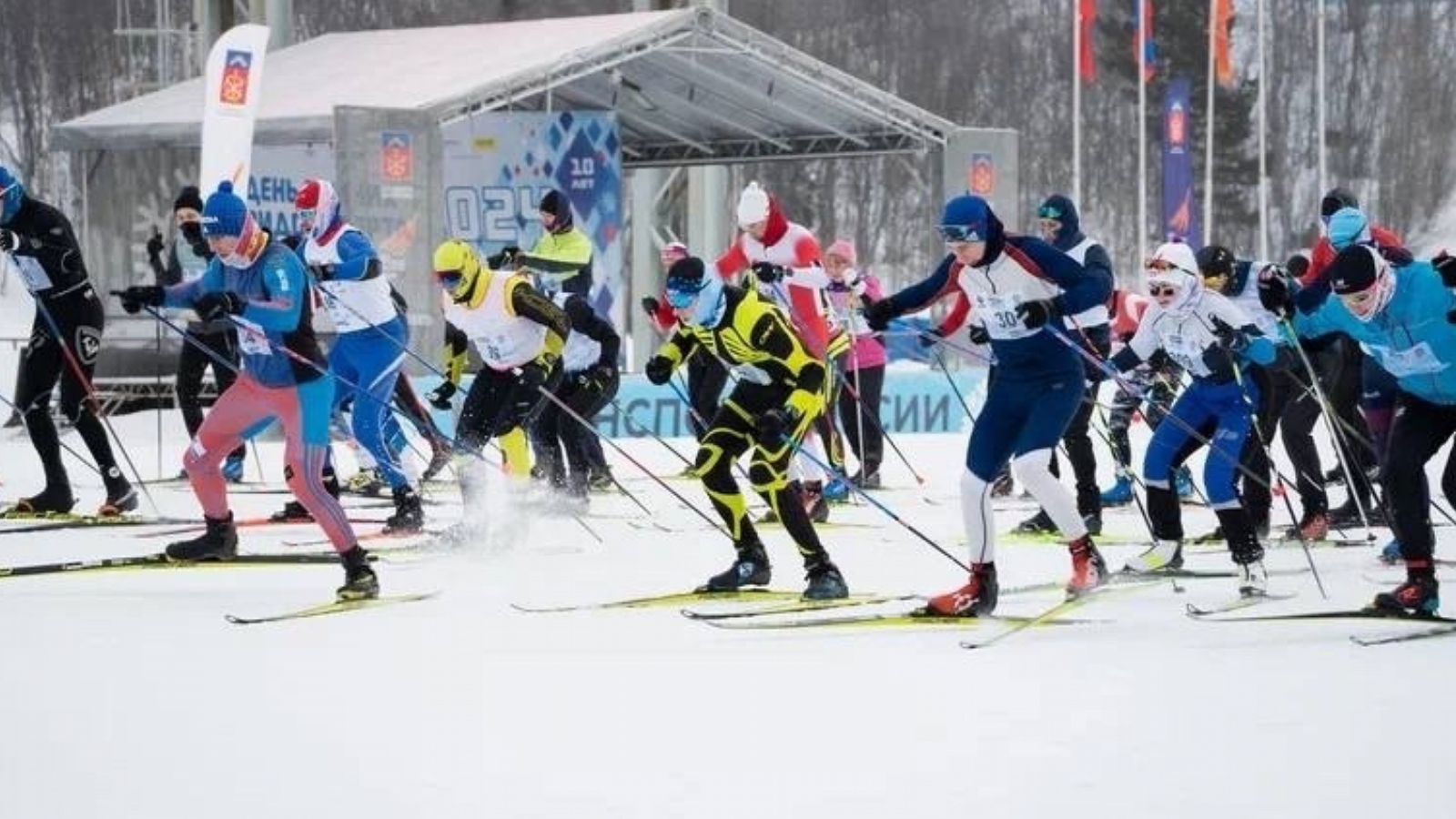 Стали известны победители «Лыжни России» в Мурманске