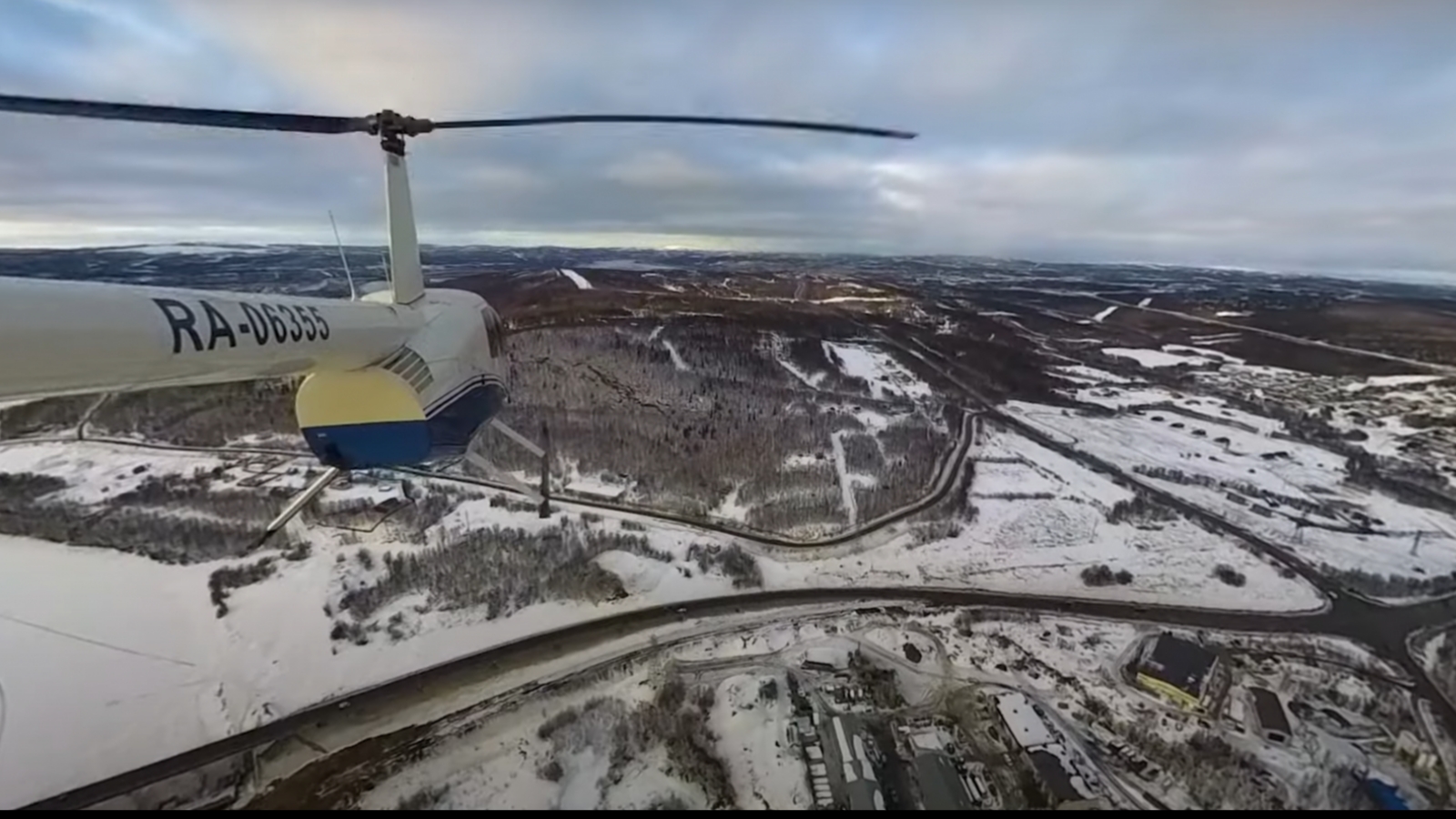 Московский авиаблогер прилетел в Мурманск на вертолёте