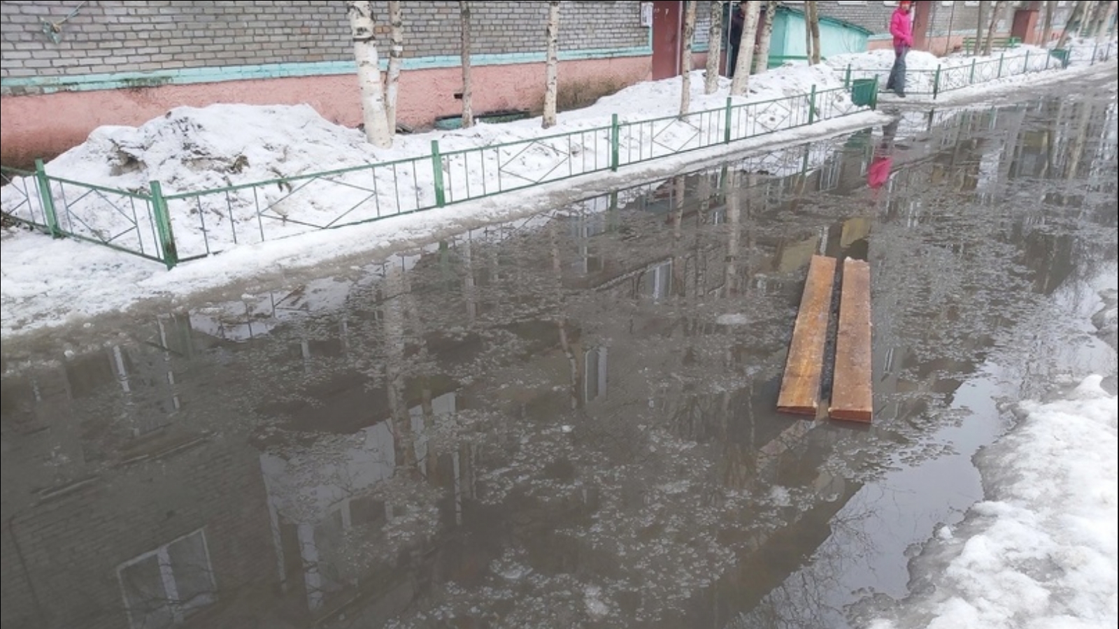 Половодье разрушило комфорт городской среды в Кандалакше