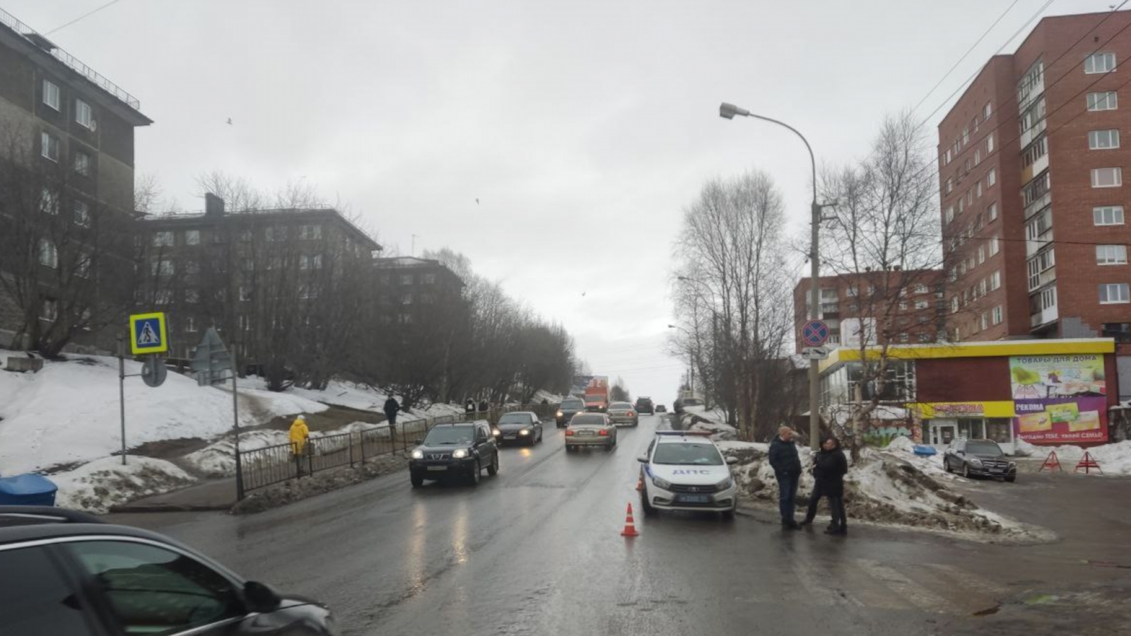 Подробности наезда МАЗа на пешехода в Мурманске