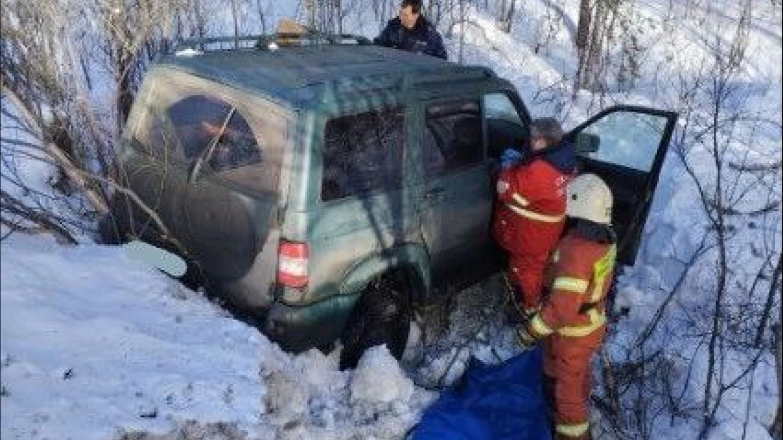 После аварии в Мурманской области госпитализирован человек