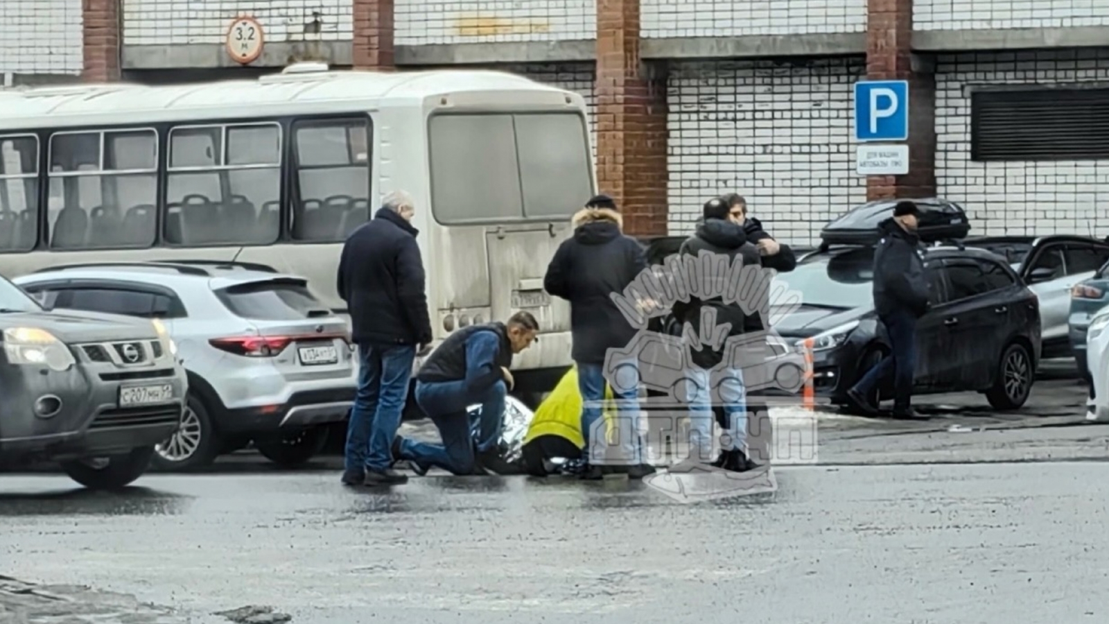 В Мурманске снова сбили пешехода на переходе