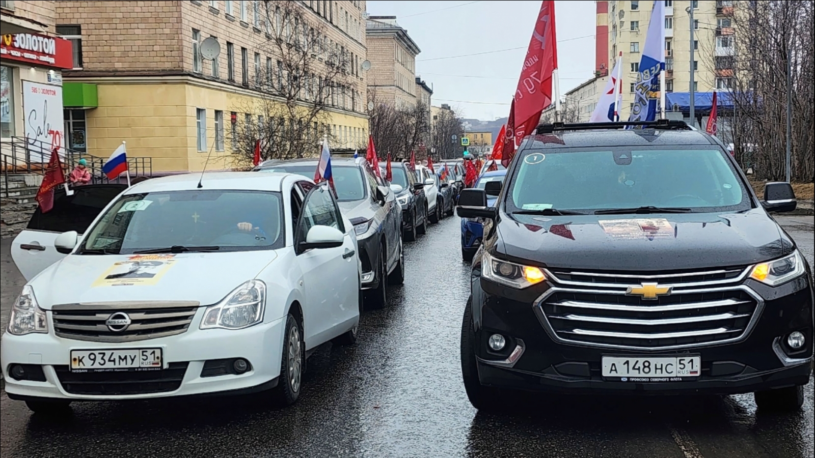 В Североморске состоится автопробег в честь Дня Победы