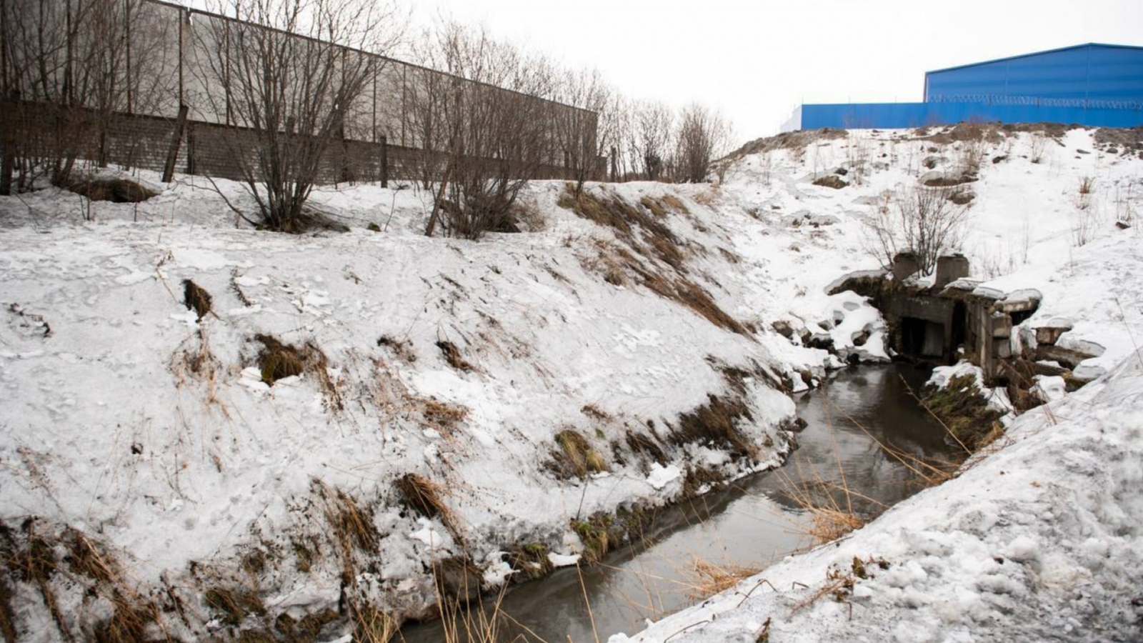 Власти отчитались о контроле над паводковыми водами в Мурманске 
