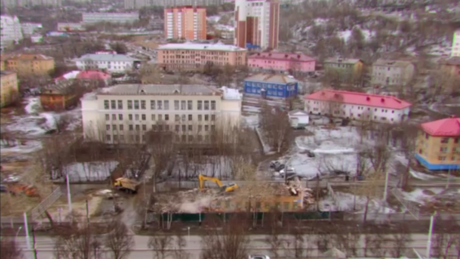 На месте снесённых «деревяшек» в Мурманске появятся зоны отдыха [видео]