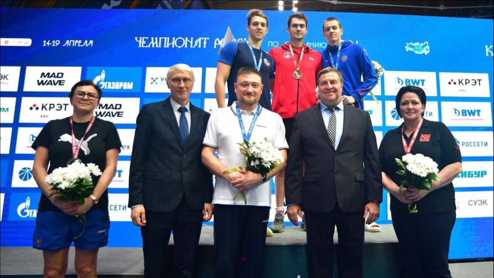 Заполярный пловец завоевал серебро на чемпионате России