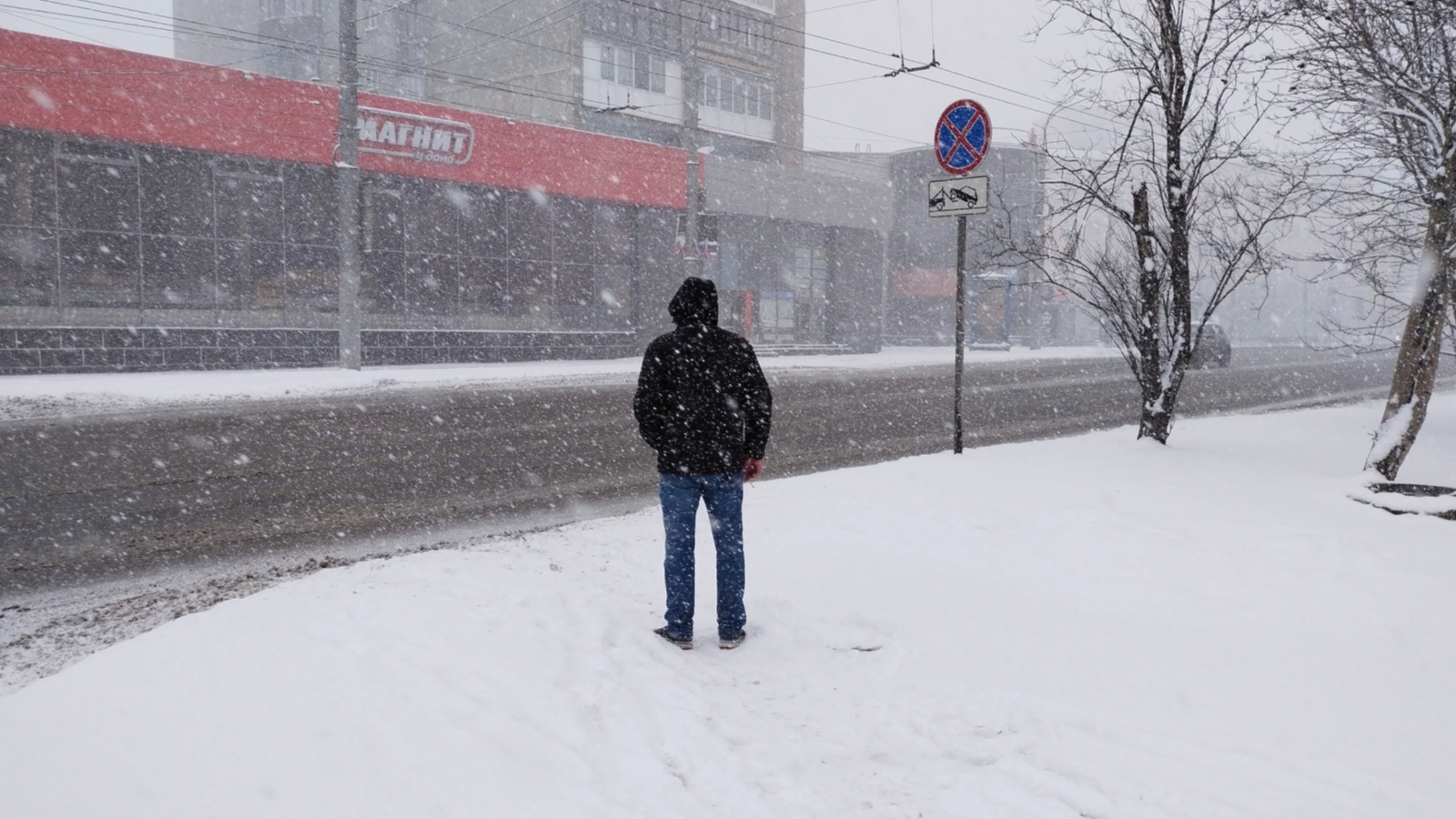 В Мурманской области снова снег