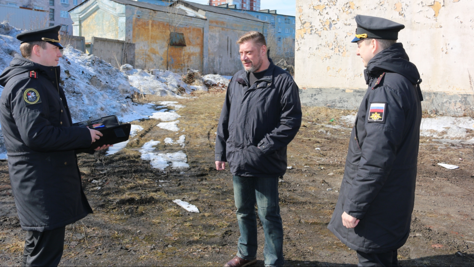 «Новых» граждан в Мурманске со стройплощадок отправили в военкомат
