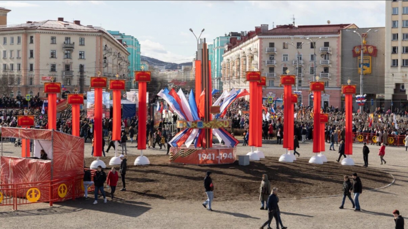 Северяне смогут увидеть парад Победы в Мурманске онлайн