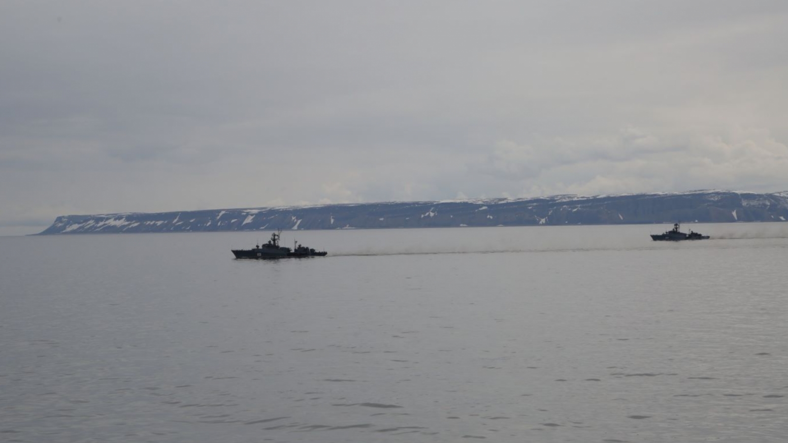 Малые противолодочные корабли отстрелялись в Баренцевом море