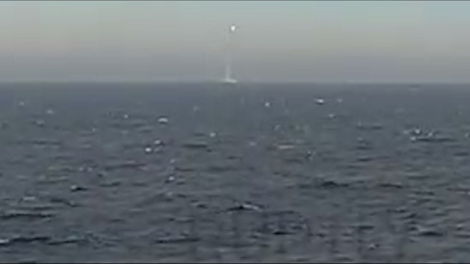 Появилось [видео] ракетных стрельб субмарин Северного флота