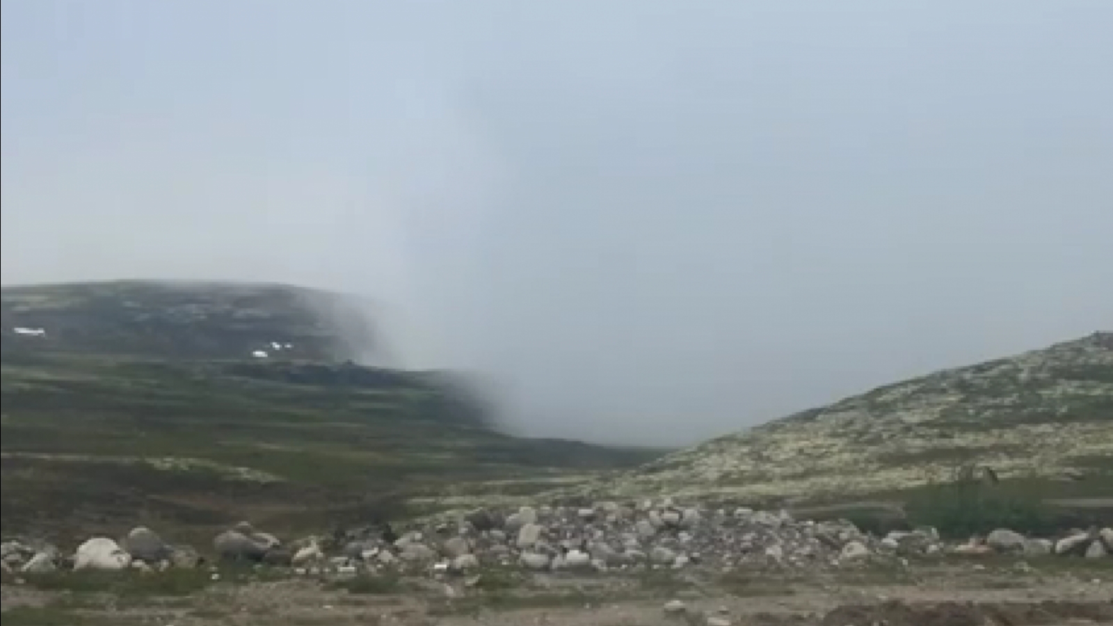 В Териберке туман ложится со скоростью звука [видео]