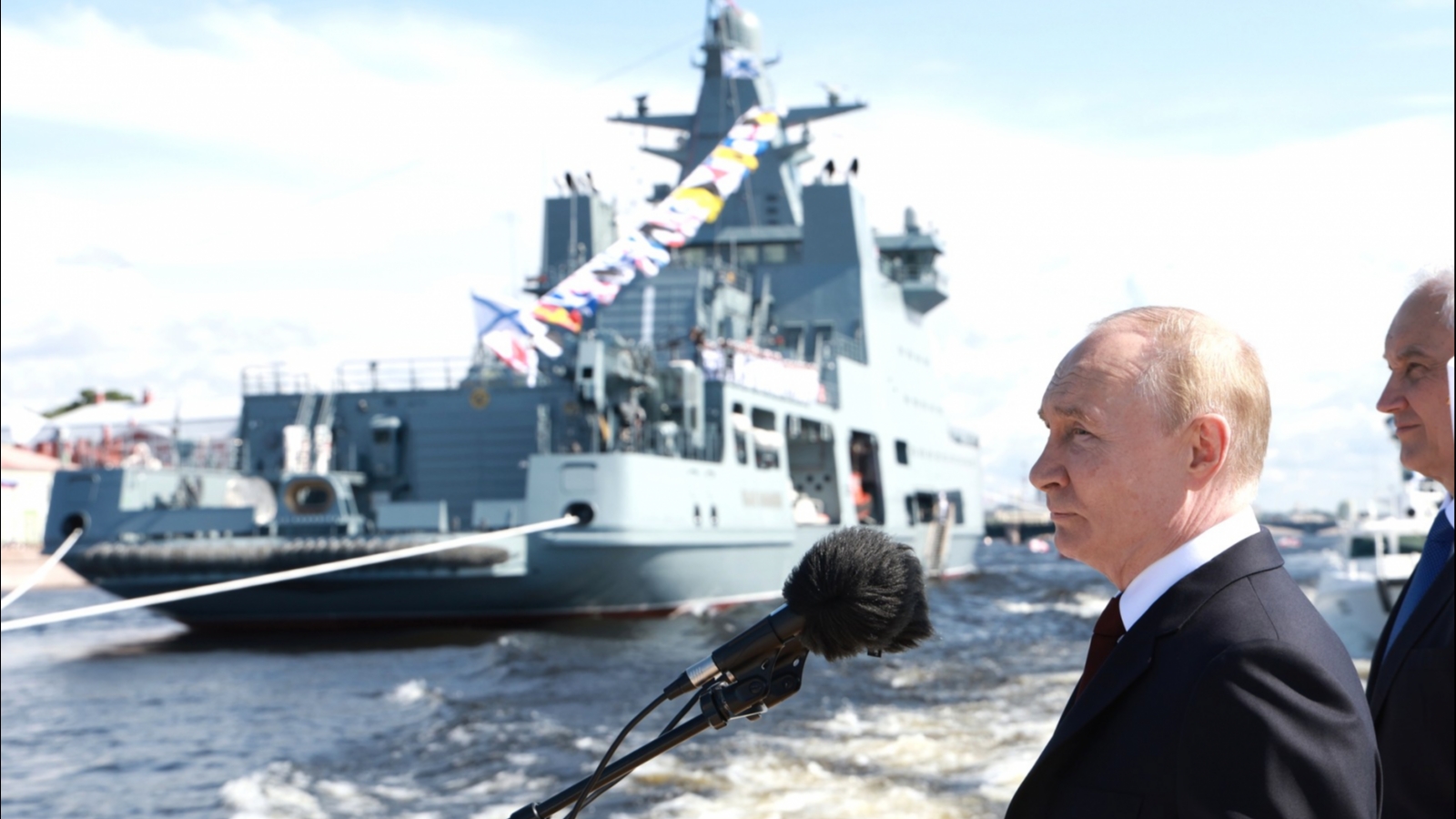 Путин назвал число награждённых на СВО моряков