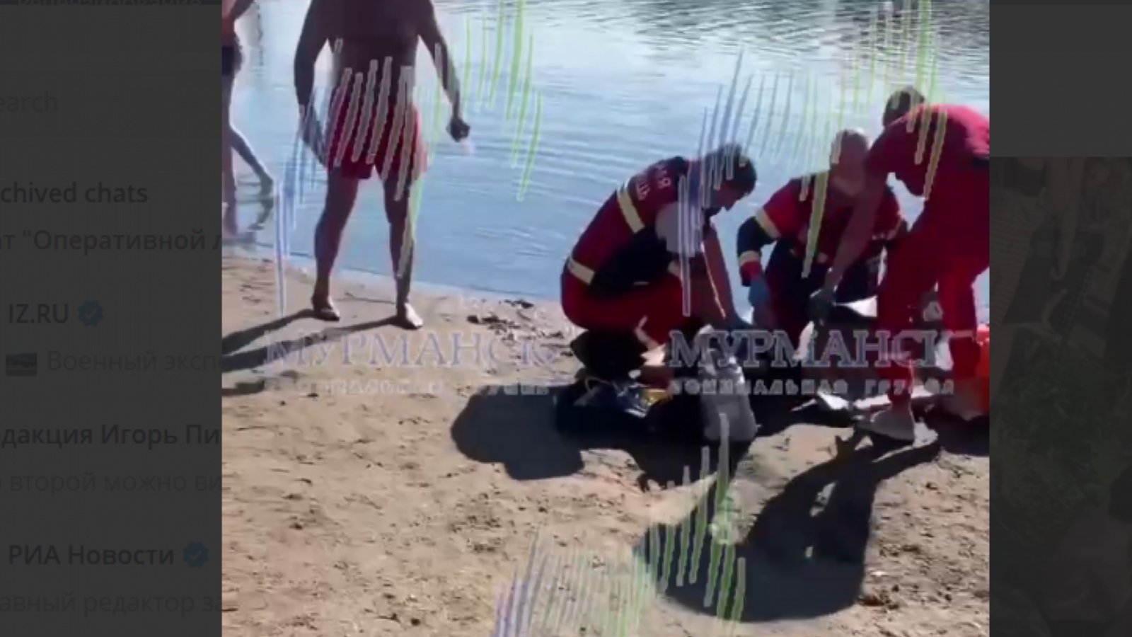 На Семеновском озере едва не утонула 13-летняя девочка