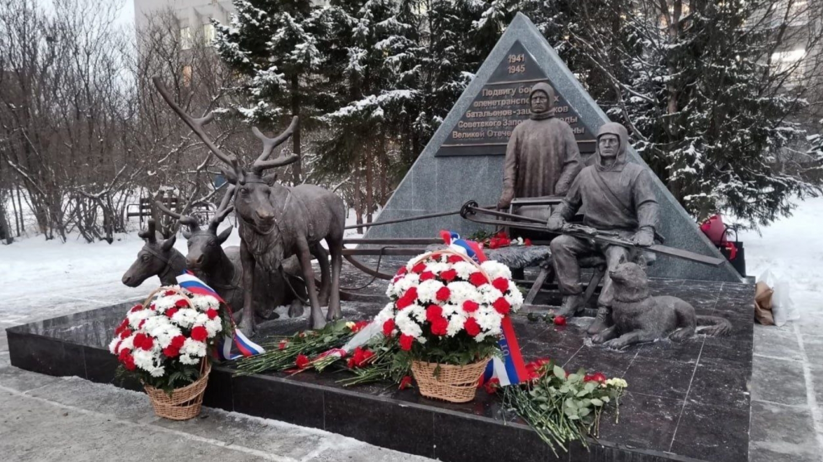 В Мурманске почтят память бойцов оленетранспортных батальонов