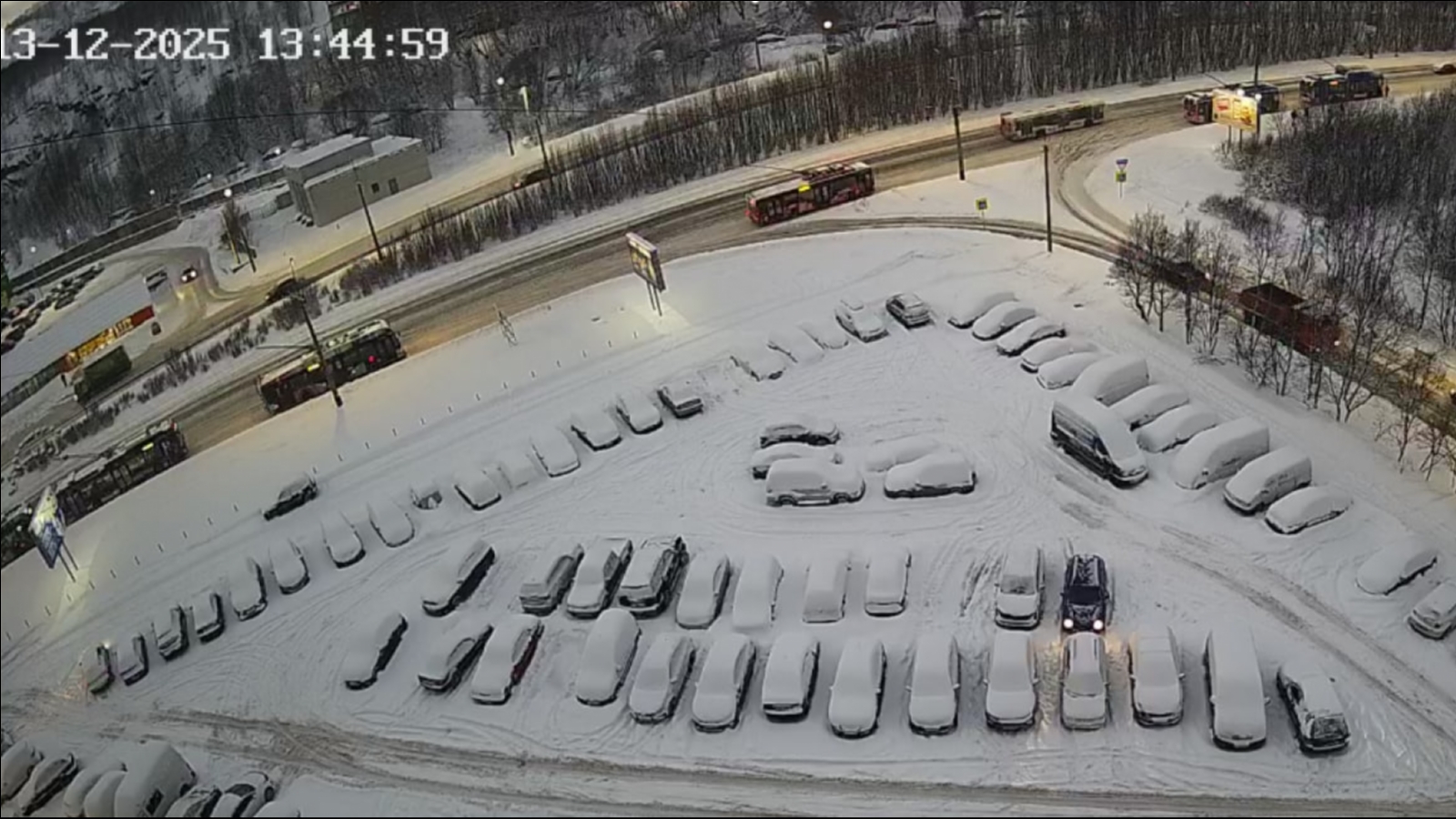 На Кольском в Мурманске встали троллейбусы